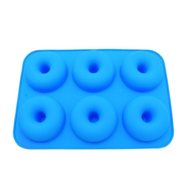6 Cavity Silicone Mould Donut Baking Pan Non Stick Mould Dishwasher Decoration Tools Jelly And Candy 6.jpg 640x640 6