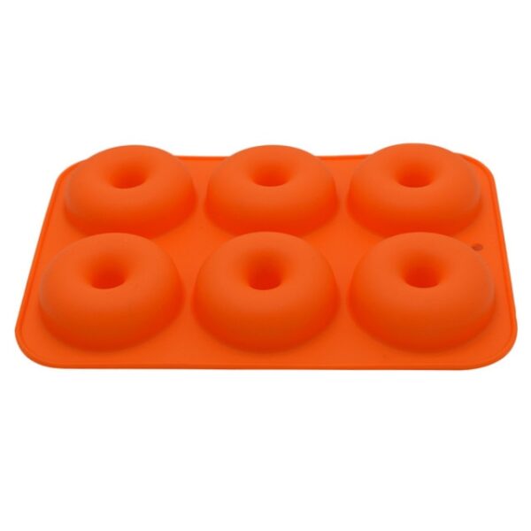 6 Hohlraum Silikonform Donut Backform Antihaftform Spülmaschine Dekoration Werkzeuge Gelee und Süßigkeiten 7.jpg 640x640 7