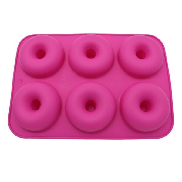 6 Cavity Silicone Mold Donut Baking Pan Non Stick Mold Dishwasher Decoration Tools Jelly and Candy 9.jpg 640x640 9