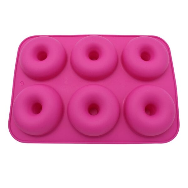 6 Cavity Silicone Mold Donut Baking Pan Non Stick Mold Dishwasher Decoration Tools Jelly And Candy 9.jpg 640x640 9