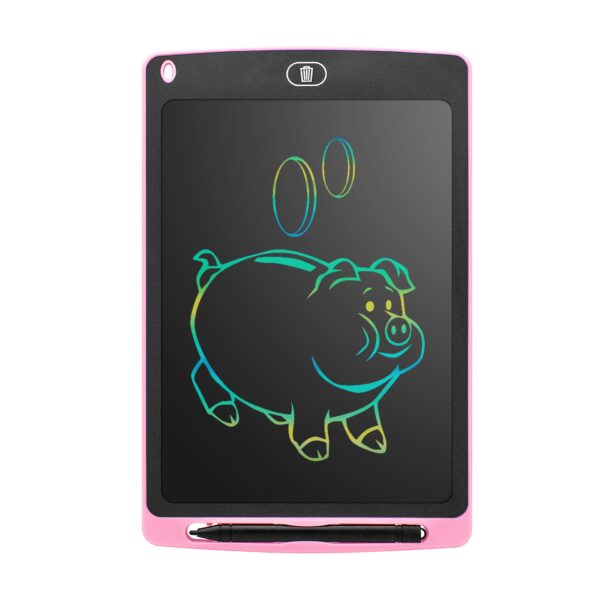 Tablero de dibujo electrónico de 8 5 pulgadas, pantalla LCD, tableta de escritura colorida, tabletas de dibujo gráfico digital, almohadilla de escritura a mano 4