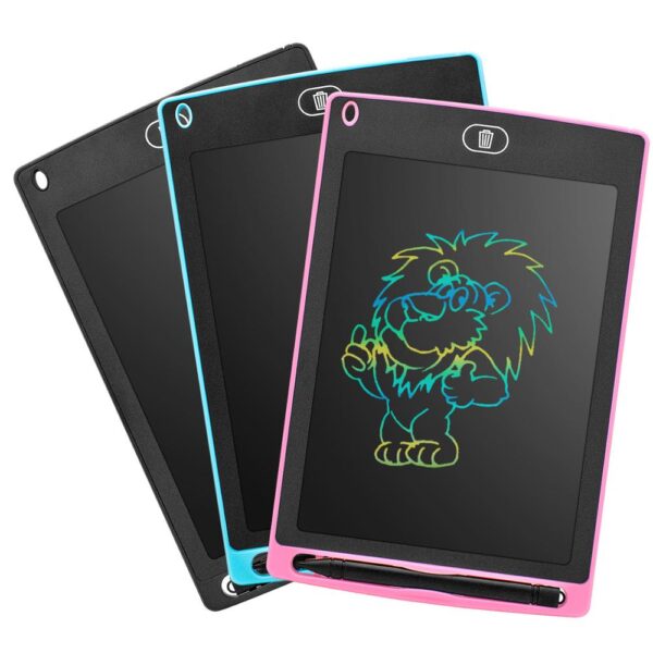 8 5 Inç Elektronik Çizim Tahtası LCD Ekran Renkli Yazma Tableti Dijital Grafik Çizim Tabletleri El Yazısı Pedi
