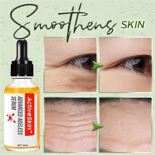 ActiveSkin Advanced Ageless Serum Face Essence Effective De aging Serum for Wrinkles Lines on Skin Improves 1