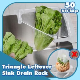 Triangle Leftover Sink Drain Rack - image 1