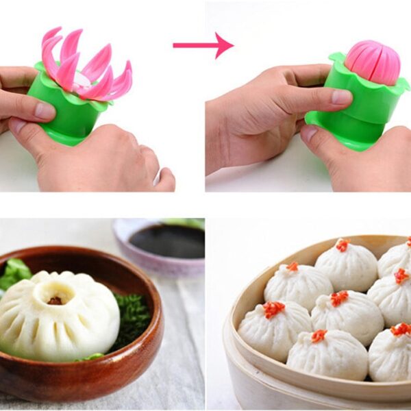 DIY Ravioli Pastry Pie Steamed Stuffed Bun Dumpling Maker Mold Tools Silicone moulds Buns Steamed Stuffed 11