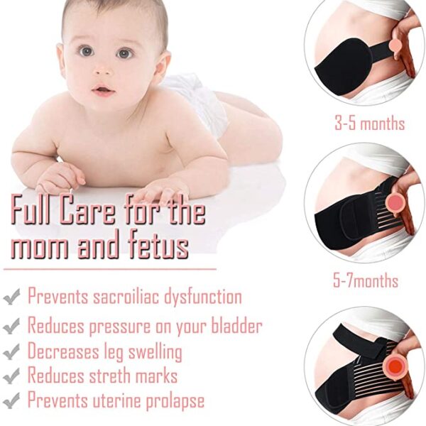 Maternity Bandage for Pregnancy Abdomen Support Belt Belly Bands Prenatal Bandage Brace Band Pregnant Women Belts 5