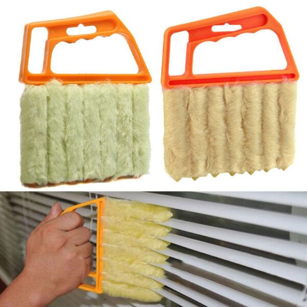 Microfiber Venetian Blind Blade Cleaner Window Dust Collector Air Conditioner Dust Cleaning Brush Household Cleaning Tool