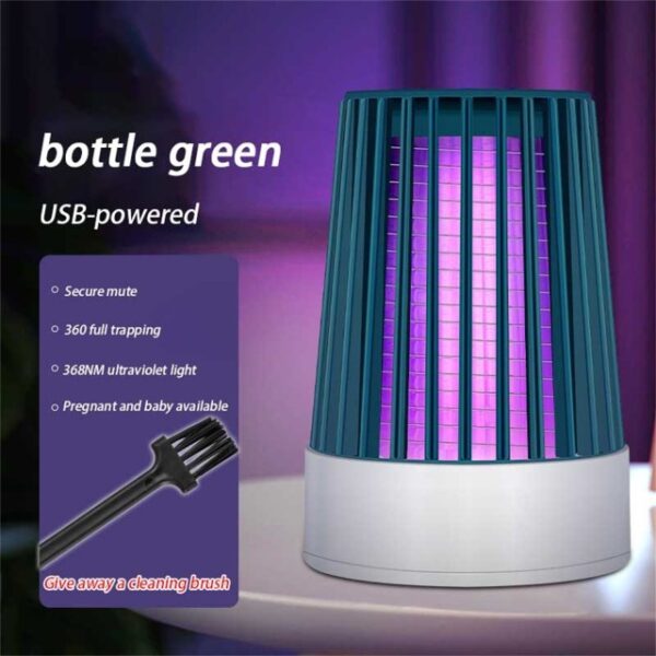 Ubojica komaraca Usb Električna svjetiljka ubojica komaraca Photocatalysis Mute Home Led Bug Zapper Zamka za insekte Bez zračenja 1.jpg 640x640 1