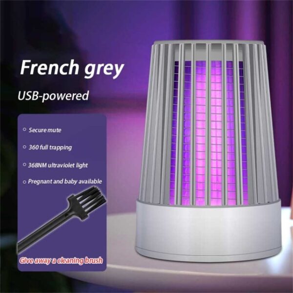 Marbhóir Mosquito Usb Lampa Marbhtóra Mosquito Leictreach Fótacatalysis Balbh Baile faoi stiúir Bug Zapper Gaiste Feithidí Gan Radaíocht 2.jpg 640x640 2