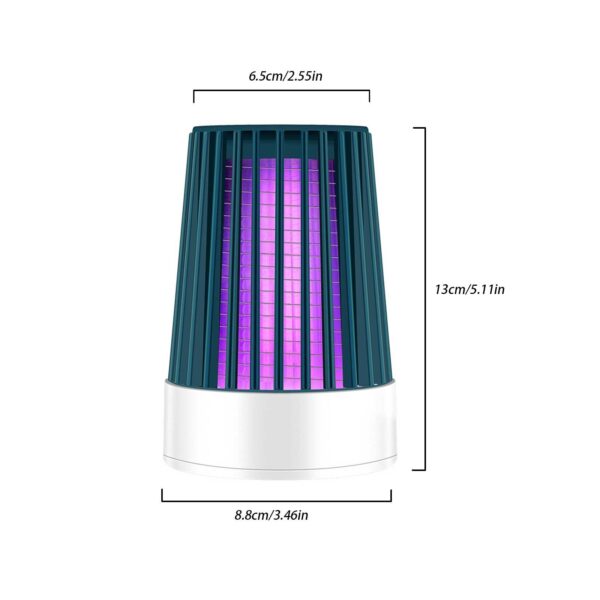 Ubojica komaraca Usb Električna svjetiljka ubojica komaraca Photocatalysis Mute Home Led Bug Zapper Zamka za insekte Bez zračenja 5