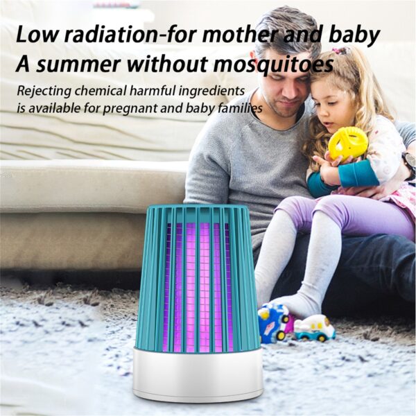 Mosquito Killer Usb Electric Mosquito Killer Lamp Photocatalysis Mute Home Led Bug Zapper Insect Trap Radiationless