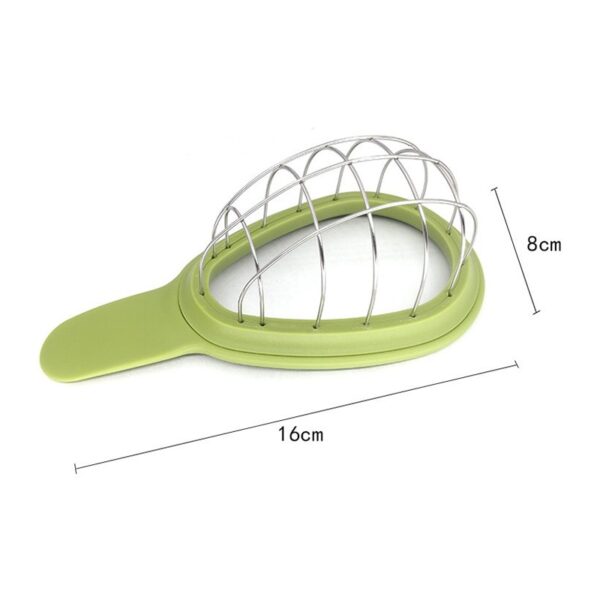 Multifunction Avocado Slicer Corer Shea Butter Avocado Cutter Plastic Separator Paste Vegetable Kitchen Knife Slicer Melon 5