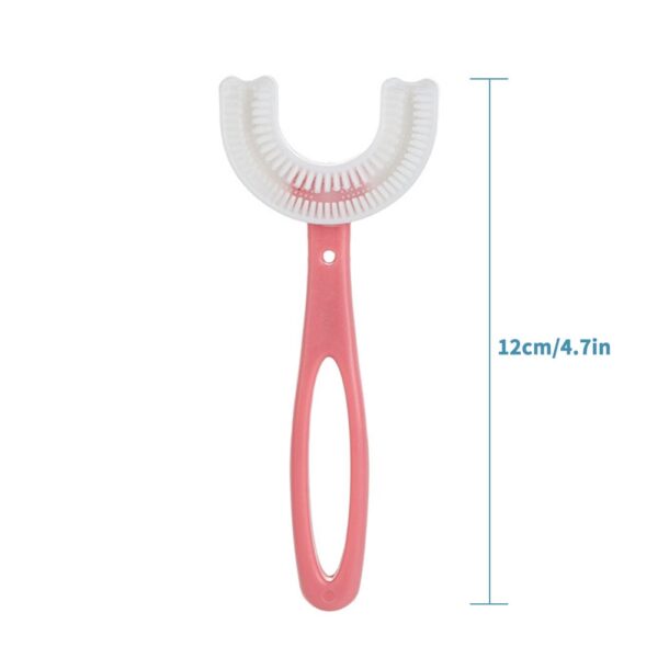 New Children S Infant Toothbrush U Silicon Toothbrush Mouth Cleaning Manual Toothbrush Cartoon Pattern 2021 Hand 3