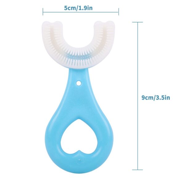 New Children S Infant Toothbrush U Silicon Toothbrush Mouth Cleaning Manual Toothbrush Cartoon Pattern 2021 Hand 4
