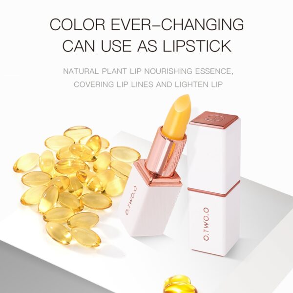 O TWO O Colors Ever changing Lip Balm Lipstick Long Lasting Hygienic Moisturizing Lipstick Anti Aging 1