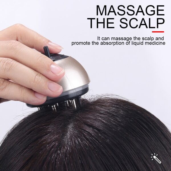Portable Massager Liquid Hair Regrowth Comb Applicator Anti Off Regrowth Essential Oil Liquid Guiding Comb for 5