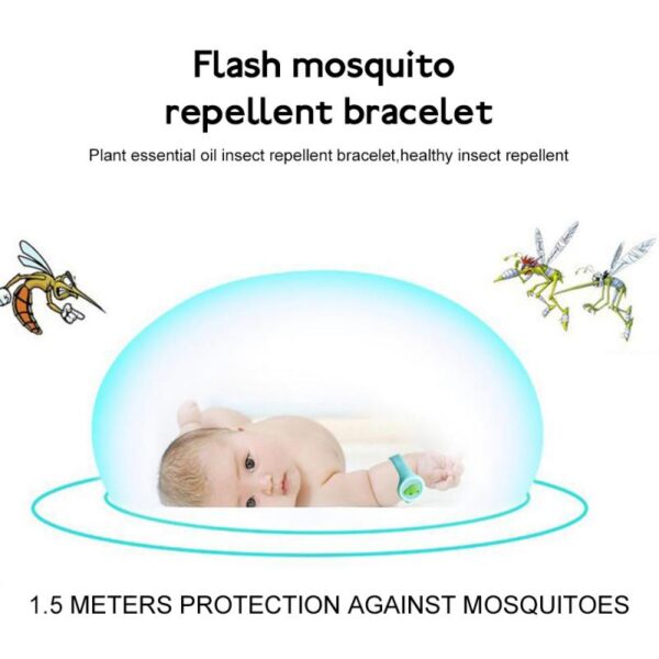 Summer Children s Cartoon Mosquito Repellent Bracelet Plant Essential Oil Anti Mosquito Insect Repeller Ring Wristband 2