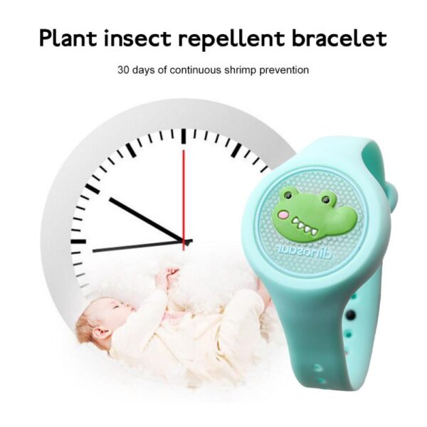 Summer Children s Cartoon Mosquito Repellent Bracelet Plant Essential Oil Anti Mosquito Insect Repeller Ring Wristband 3