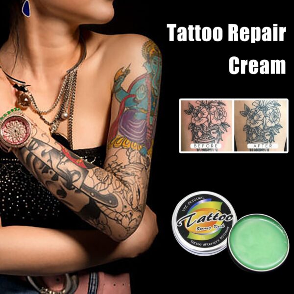 TATTOO AFTERCARE Моцны бальзам-крэм, мазь для абароны скуры, хуткае гаенне, татуіроўка, асвятляе лячэнне, бальзам для скуры, хуткае 2