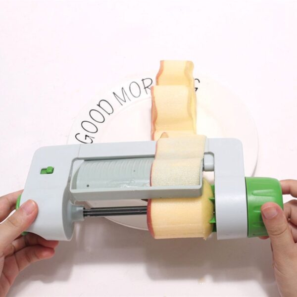 Veggie Sheet Slicer a ferramenta innovadora para cortar verduras e froitas en tiras extra finas 2