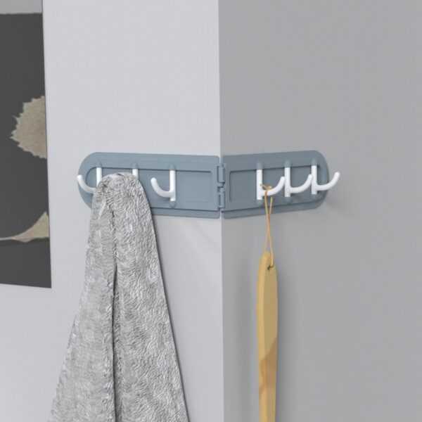 Wonderlife key holder Storage Hangers Wall Hooks Easy Install Home Strong Seamless Sticking Hook Bathroom Wall 2