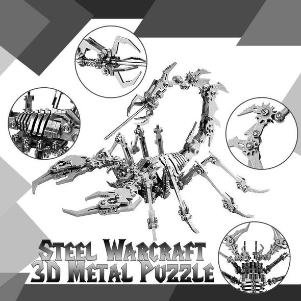 Steel Warcraft3Dメタルパズル-店舗では販売されていません