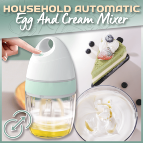 Household Automatic Egg And Cream Mixer - image 1