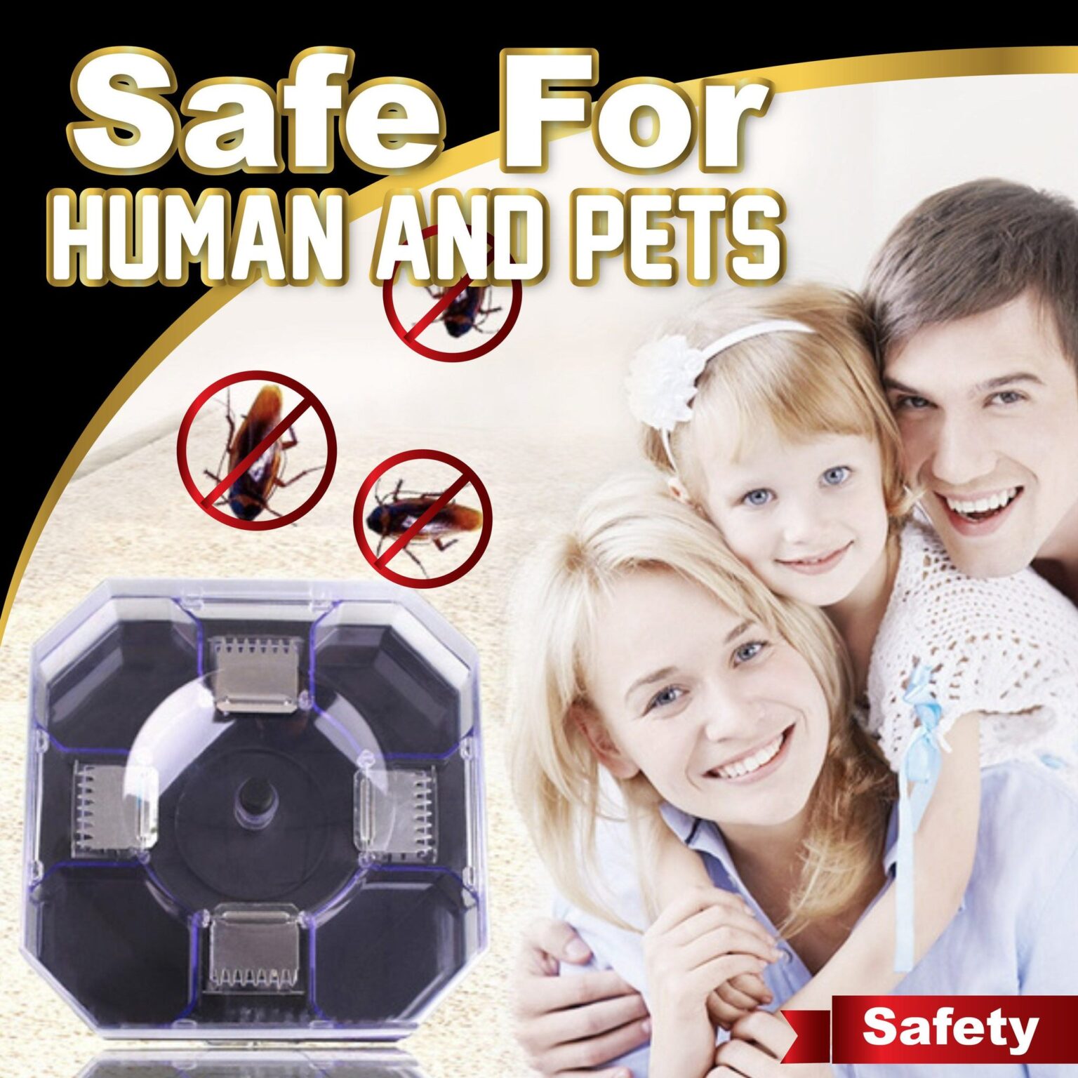 Reusable Cockroach Trap - Not sold in stores