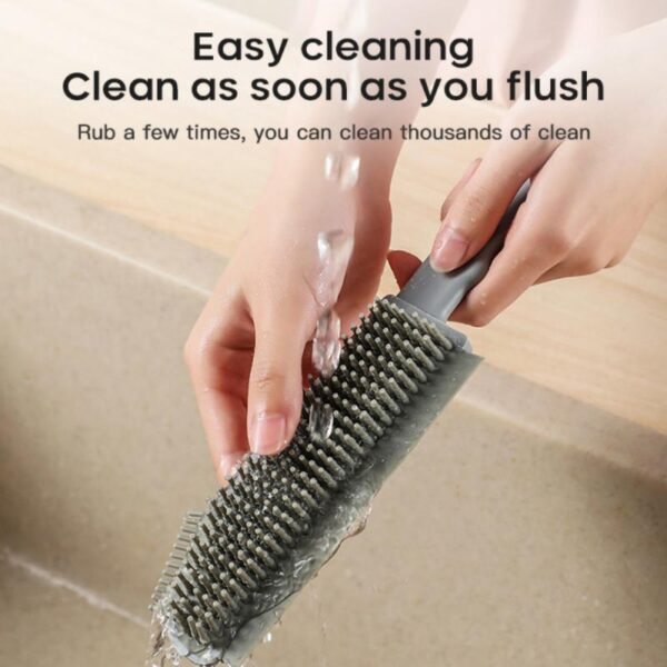 3 in 1 Silicone Cleaning Brush For Desktop Glass Scraping Dead Corners Crevices Floor Brush Bathtub 4