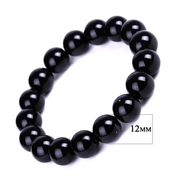 Black Obsidian Bracelet Buddhist Prayer Blessing Blackstone Healing Stone Ball Beads Jewelry Valentine s Present 26.jpg 640x640 26