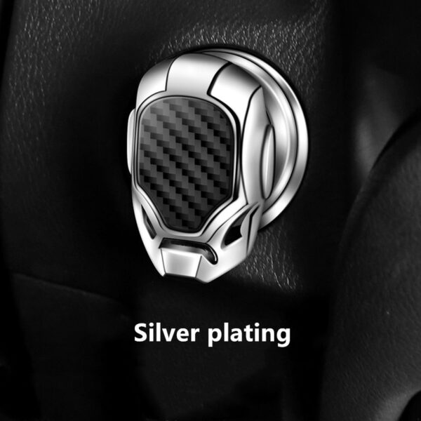 Car One click Start Protective Cover Decoration Ring Button Decoration Cover For Benz BMW VW Honda 5