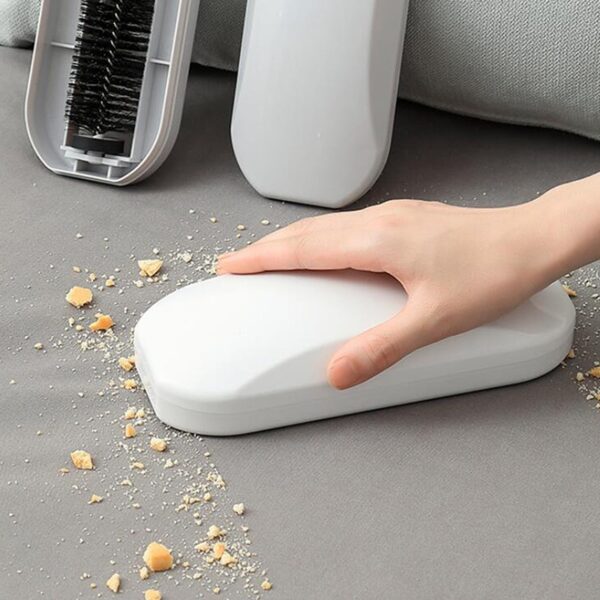 Carpet Dust Brush Plastic Bedside Table Crumb Sweeper Pet Hair Fluff Cleaner Sticky Picker Lint Roller 2