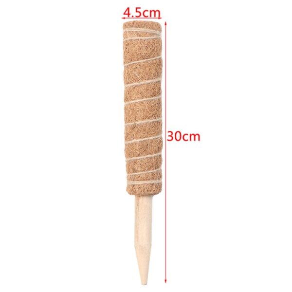 Coir Pole Extension Coconut Climbing Plants Stick Maintain Moisture Garden