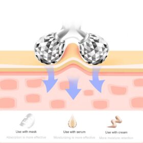 Diamond Microcurrent V Facial Massager - image 4