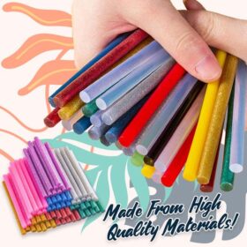 Glittering Powder Hot Melt Glue Sticks - image 2