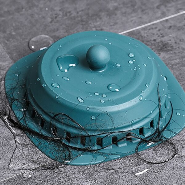 Home Sink Silica Gel Filter Bathroom Take Shower Floor Drain Cover Universal Prevent Hair Clogging Deodorant