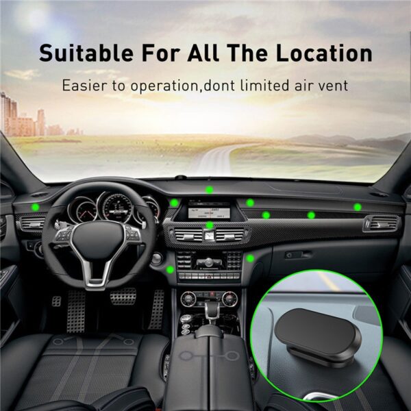 Magnetic Car Phone Holder For iPhone 12 11 Pro Max X R Samsung S20 Metal Magnet 4