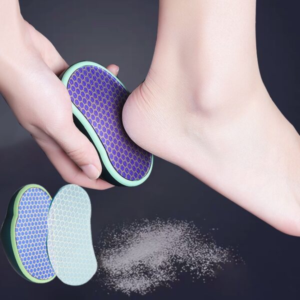 Nano Glass Pedicure Foot Rasp File Hard Hard Skin Callus Remover Pedicure Tools Professional Meilt Foot