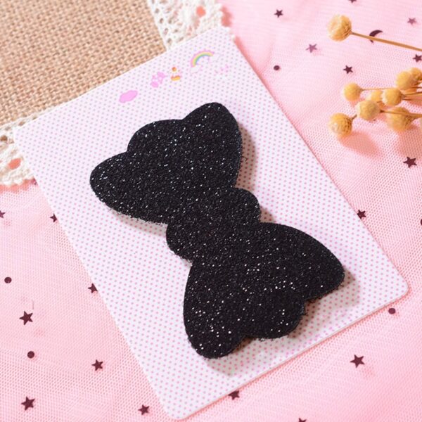 New Black Hair Posted Face Broken Hair Stickers For Women Bangs Posted Headdress Magic Stickers Accessories 9