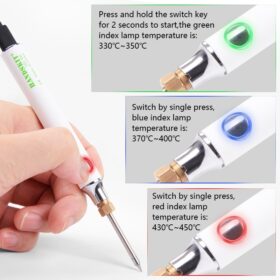 USB Portable Electric Soldering Iron Set - image 4