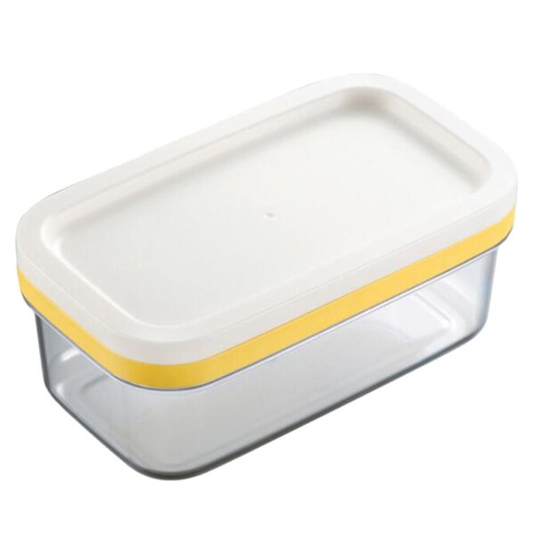 Plastic Butter Dish With Lid Butter Keeper Container Storage Cutter Slicer Great for Kitchen Storage Decor 3