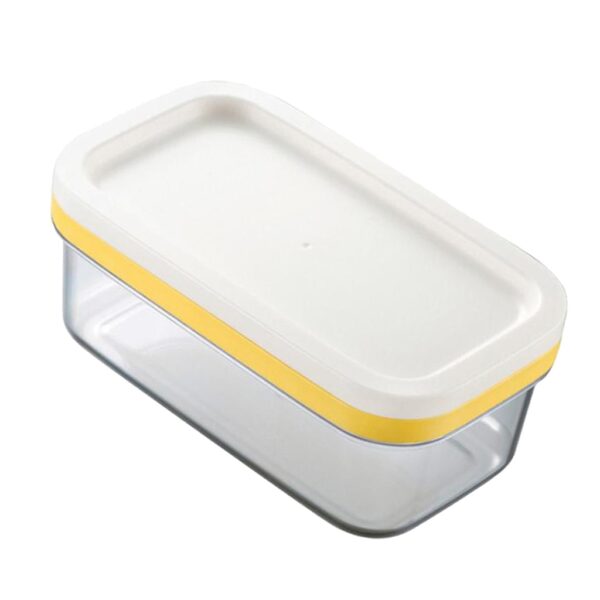 Plastic Butter Dish With Lid Butter Keeper Container Storage Cutter Slicer Great for Kitchen Storage Decor 5