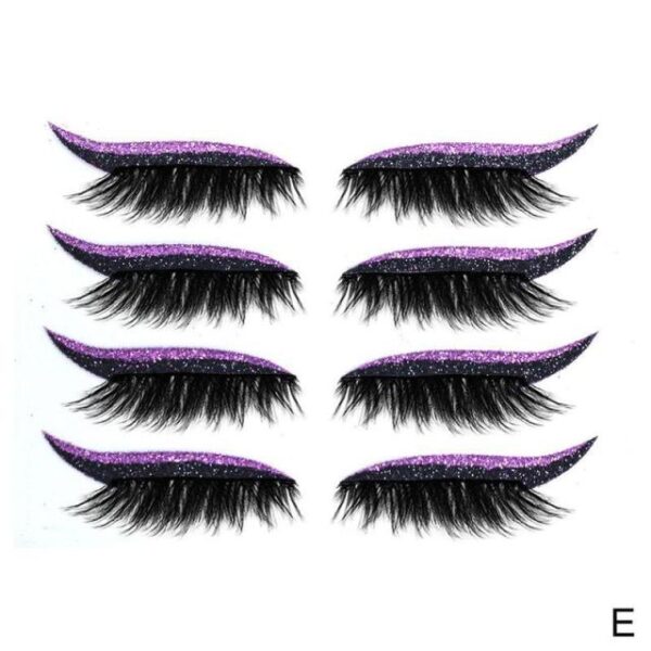 Reelable Eyeliner Ary Eyelash Sticker Fashion Eyes Sticker Makeup Eyeliner Eyeshadow Face Sticker Eyes Makeup BlingBling 38.jpg 640x640 38