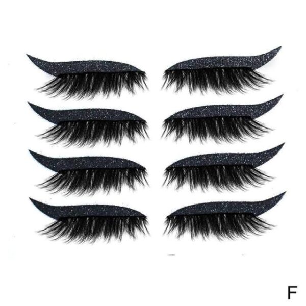 Autocolant reutilizabil pentru ochi și genă Autocolant Fashion Eyes Sticker Machiaj Eyeliner Fard de ochi Autocolant pentru față Ochi machiaj BlingBling 39.jpg 640x640 39