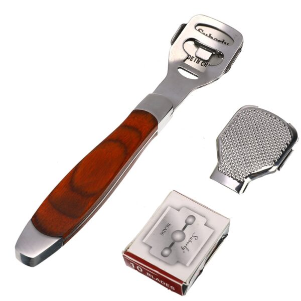 Stainless Steel Foot Care Tool Pedicure Machine Toe Nail Shaver Feet Pedicure Knife Kit Dead Hard 6