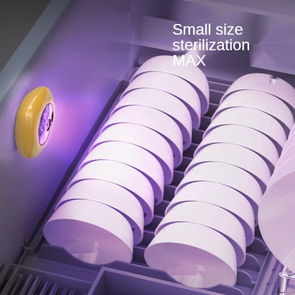 UV Sterilization Lamp UVC Portable Mobile Disinfection Sterilization Lamp Domestic Toilet LED Intelligent Induction Sterilizer 4