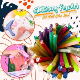 Glittering Powder Hot Melt Glue Sticks - image 1