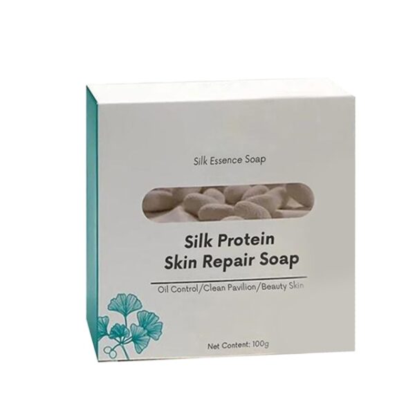100 g Protein svile Sapun za čišćenje kože sa sapunom za čišćenje lica Uklanjanje grinja Miteseri Ručno rađeno sapunsko sredstvo za kontrolu