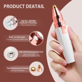 Painless Eyebrow Trimmer - image 3