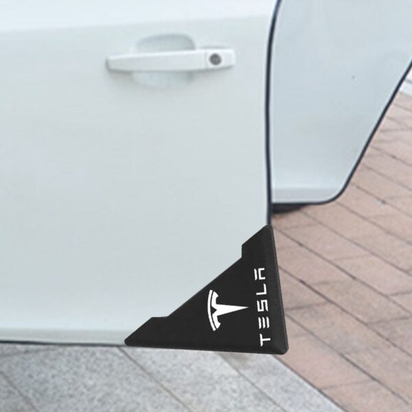 2pcs silicone car door corner cover anti collision stickers For Peugeot 308 408 508 RCZ 208 5